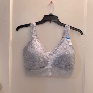 Ladies Lace Bra, Color Grey, Sice XXXL